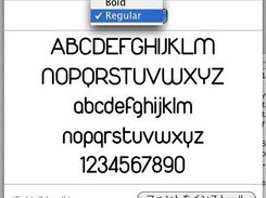 FontBook can find 2 faces in concatenated Duepuntozero