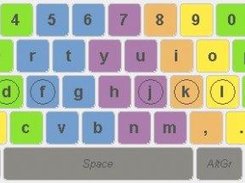 01 - On-screen keyboard showing standard QWERTY layout.