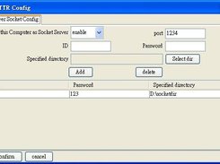 It can be used as a Remote backup socket server.