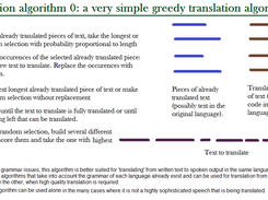 Simple translation algorithm