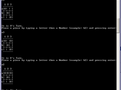 TicTacToe NotSoDeluxe Screenshot 1
