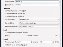 3.edit terminal profile