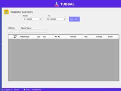 Pending Report viewer