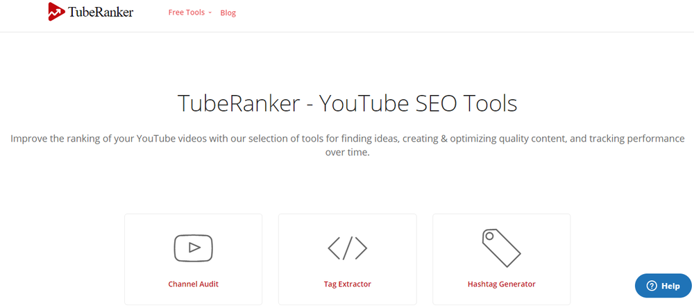 TubeRanker - YouTube SEO Tools