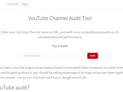 TubeRanker - YouTube Channel Audit Tool