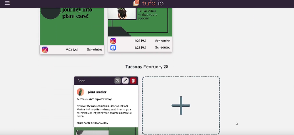 tufa.io Screenshot 1