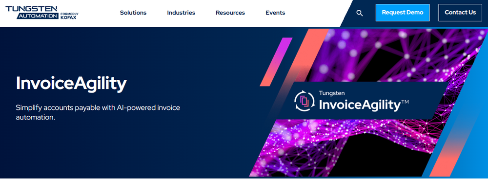 Tungsten InvoiceAgility Screenshot 1