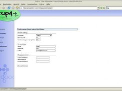 Preferences of logged in users