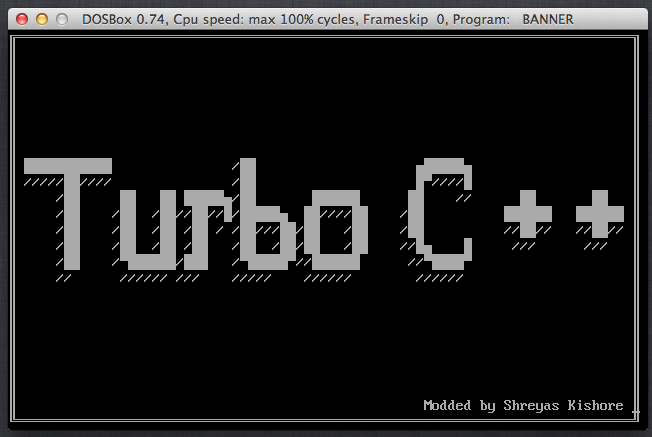 Turbo C For Mac Os X Download Sourceforge Net