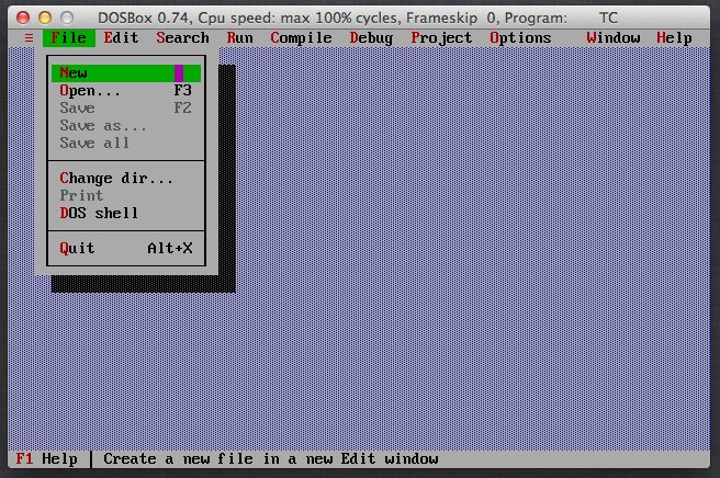 Turbo C For Mac Os X Download Sourceforge Net