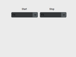The settings in light mode