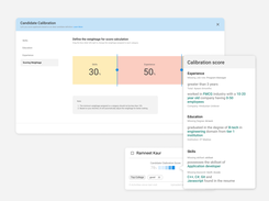 Calibration For Candidate Ranking