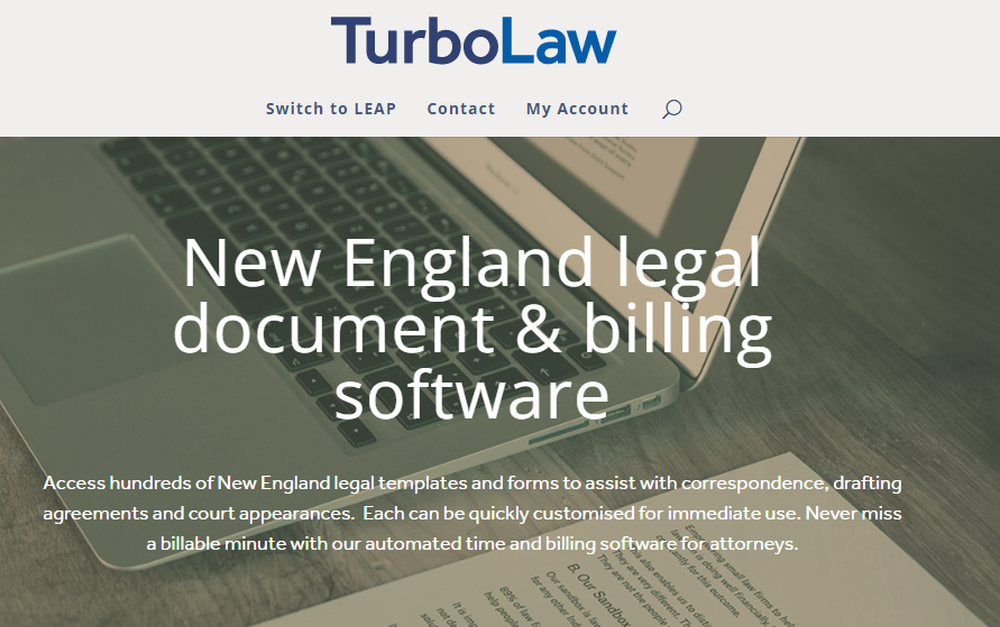TurboLaw Document Software Screenshot 1
