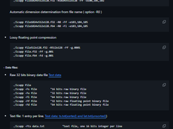 TurboPFor Screenshot 2