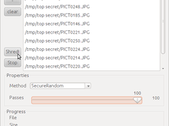 Drag your top secret files into Turbo Shredder...