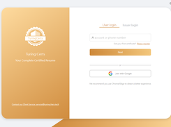 TuringCerts Screenshot 1