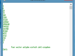 Turmrechner Screenshot 2