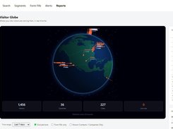 Reporting: Visitor Globe View