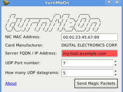 Again turnMeOn on Linux