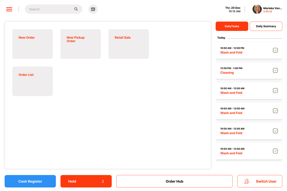 Daily Task Management