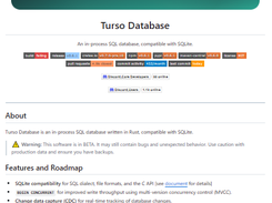Turso Database Screenshot 1