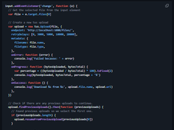 tus-js-client Screenshot 1