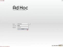 AdHoc project main menu