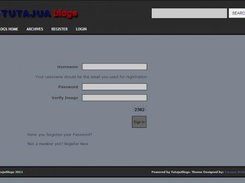 Admin Login Page