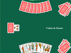 Declare veinte, cuarenta or tute! All features are implemented.