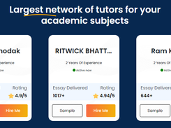 TutorBin Essay Generator Screenshot 1