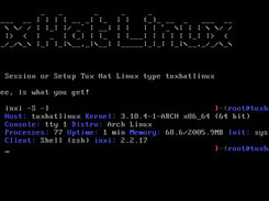 Tux Hat Linux - Console