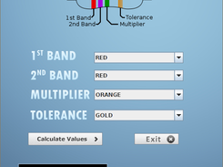 Convert Color bands too resistor values