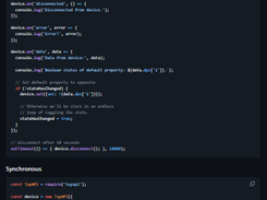 Tuya API Screenshot 1