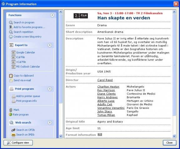 TV-Browser - A free EPG download | SourceForge.net TV-Browser - A free EPG download | SourceForge.net
