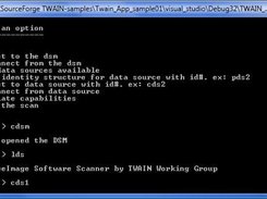 Scan using the command prompt.