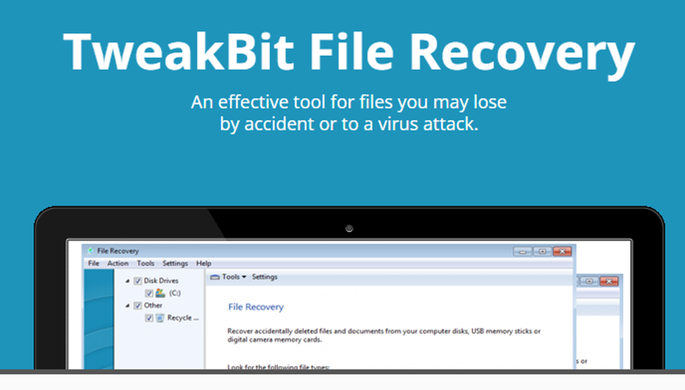 TweakBit File Recovery Screenshot 1