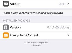 TweakCompatible screenshot