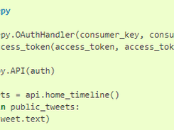 Tweepy Screenshot 1