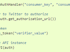 Tweepy Screenshot 2