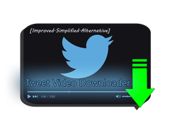 Tweet Video Downloader [I.S.A]  - PC App icon