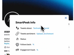 TweetPeek Screenshot 1