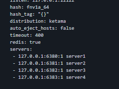 twemproxy Screenshot 1