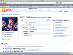 TWiki Screenshot 3