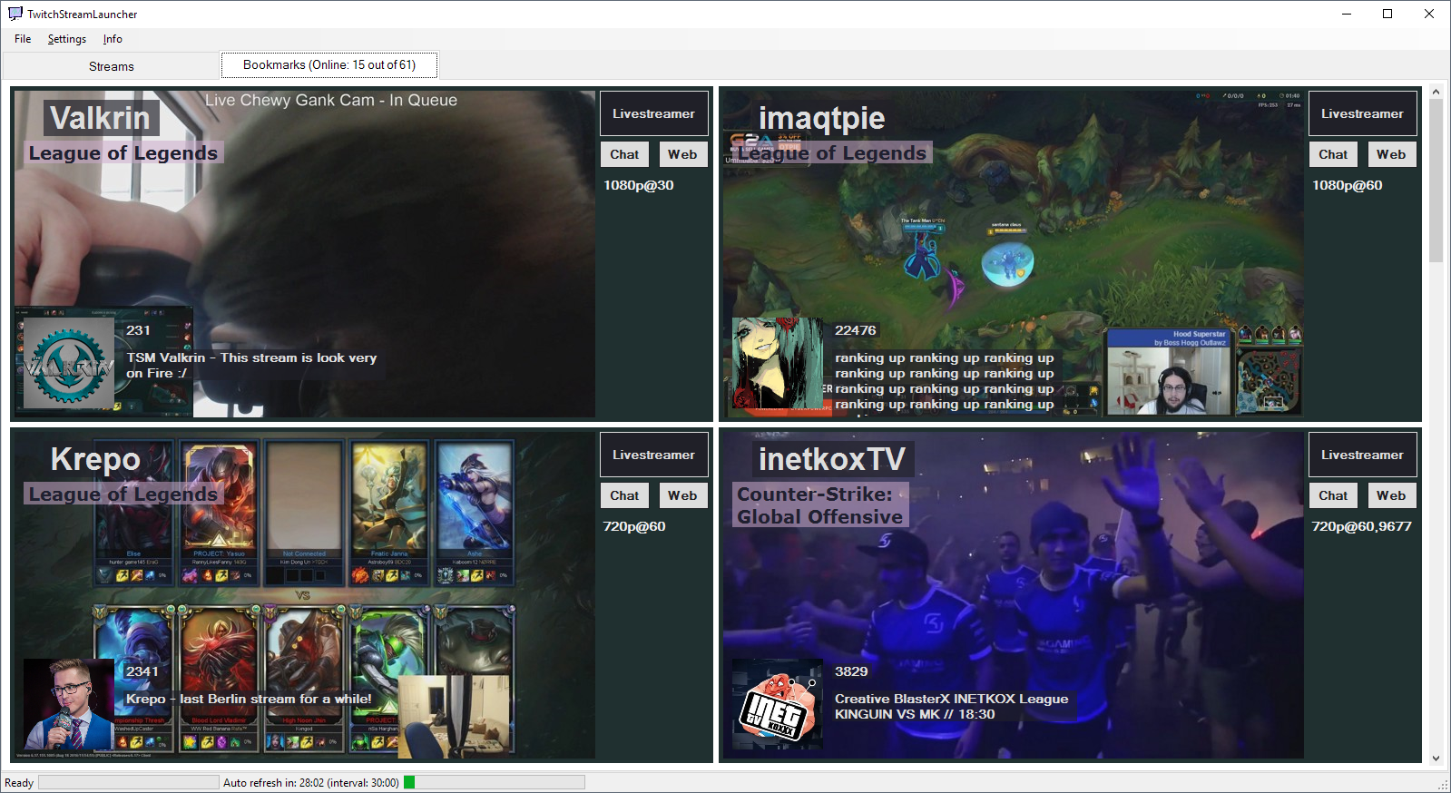 Twitch Stream Launcher Download Sourceforge Net