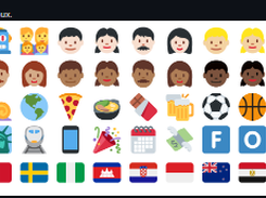 Twitter Color Emoji SVGinOT Font Screenshot 1