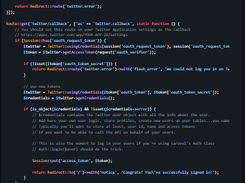 Twitter for PHP Screenshot 1