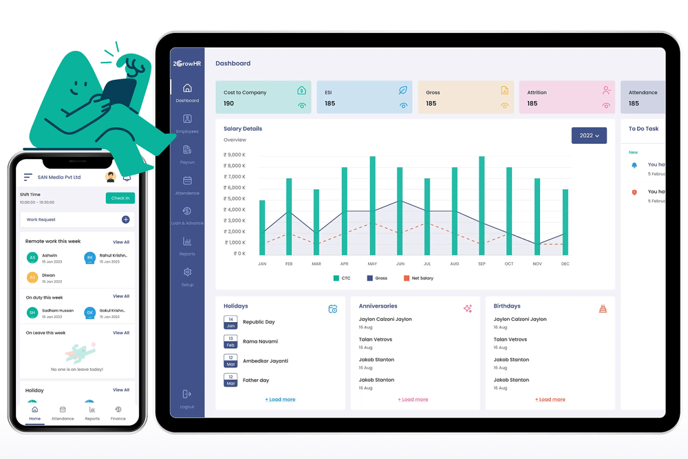 2GrowHR Screenshot 1