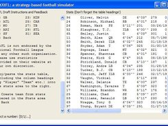 tXtFL Draft allows creation of new players/teams (v.0.9.1)