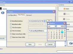 TYFany's Configuration Dialog (File Policy)