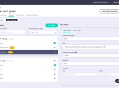 With Tyk, you never need to write a GraphQL resolver for your upstream again; Tyk does it for you with our Universal Data Graph. You can stitch, combine and protect without writing any custom code, and turn a REST API into a GraphQL one without writing any customer resolvers.